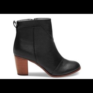 Toms “Lunata” Leather Ankle Boot